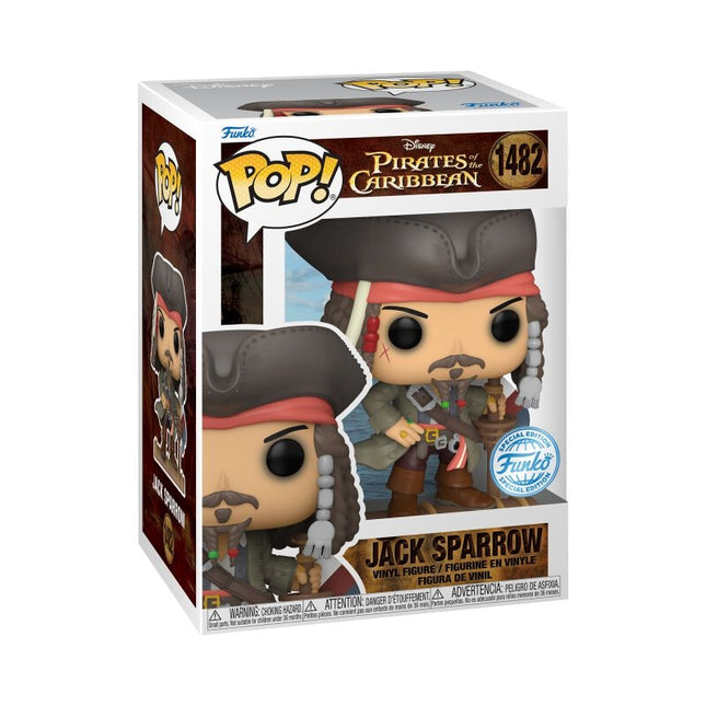 Figurine Funko Pop en vinyle Jack Sparrow de Pirates des Caraïbes