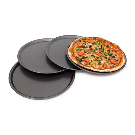 Assiette à pizza ronde, lot de 4