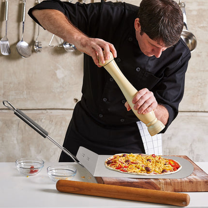 Pelle à pizza avec manche en bois