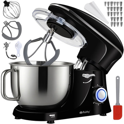Planeten-Küchenmaschine, 6.2L Schüssel, 9-in-1 Funktionen