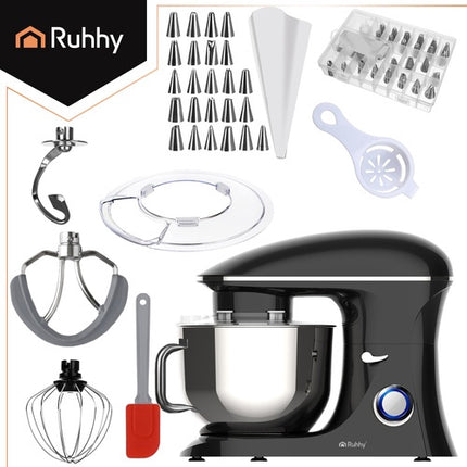Planeten-Küchenmaschine, 6.2L Schüssel, 9-in-1 Funktionen