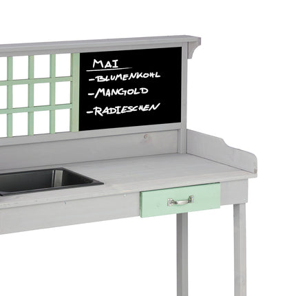 Table jardinière avec baignoire