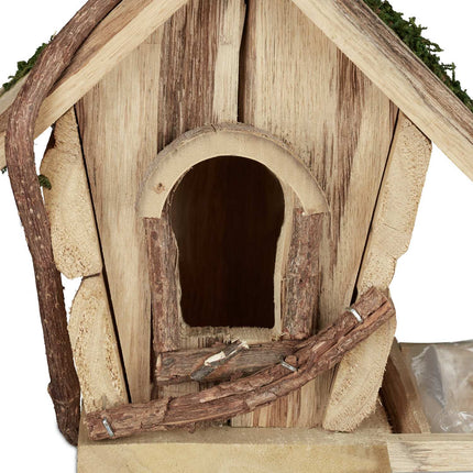 Planter with Bird House