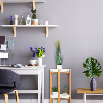 Étagère à plantes en bambou