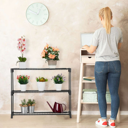 Étagère à plantes avec 3 étagères