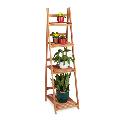 Étagère à plantes en bois
