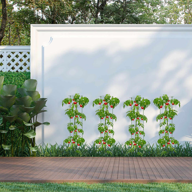 Tuteur pour plantes 120 cm, lot de 2