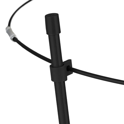 Pflanzenstütze 76 cm schwarz, 2er Set