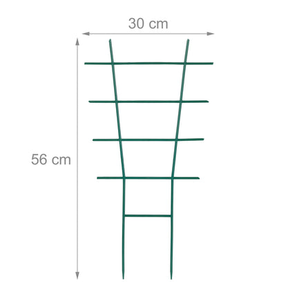 Ensemble de supports pour plantes de 12 pièces