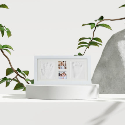 Coffret de plâtre pour bébé avec cadre photo