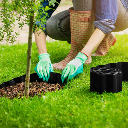 Bordure de jardin flexible en plastique 9 m