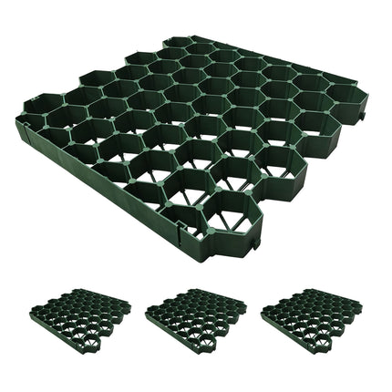 Grille de gazon en plastique pour la stabilisation du sol, 50 x 50 cm