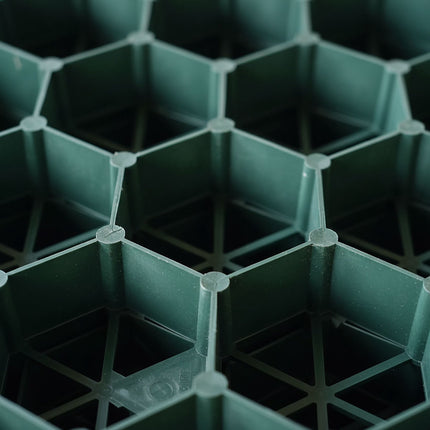Grille de gazon en plastique pour la stabilisation du sol, 50 x 50 cm
