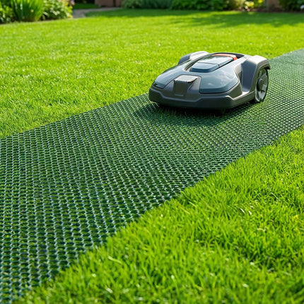 Grille de gazon en plastique pour stabiliser et protéger les pelouses