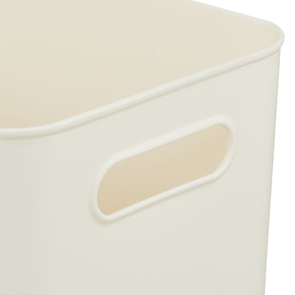 Kunststoff-Aufbewahrungsboxen mit Bambusdeckel, 2er-Set