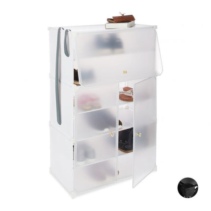 Schuhschrank aus Kunststoff