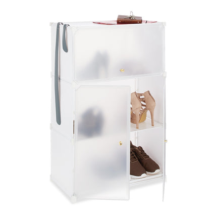 Schuhschrank aus Kunststoff