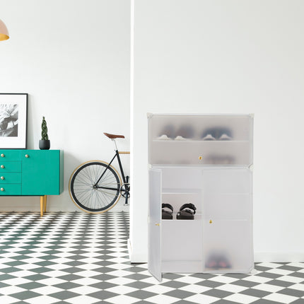 Schuhschrank aus Kunststoff
