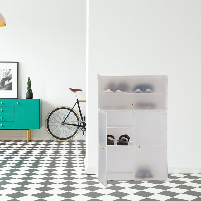 Meuble à chaussures en plastique
