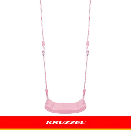 Balançoire en plastique - rose 25445