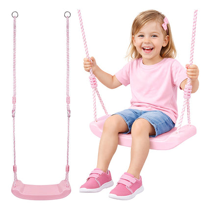 Balançoire en plastique - rose 25445