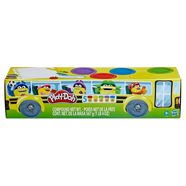 Play-Doh Knetmasse Fünferpack Schulanfang