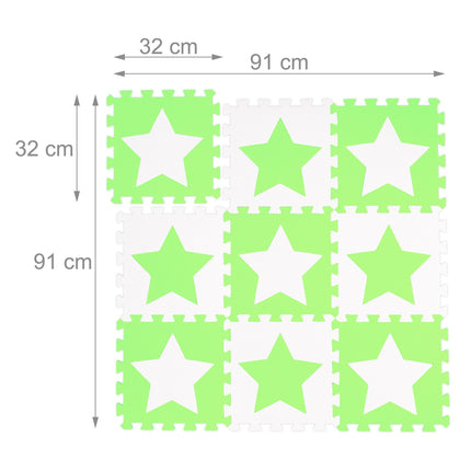 Tapis de jeu puzzle, étoile