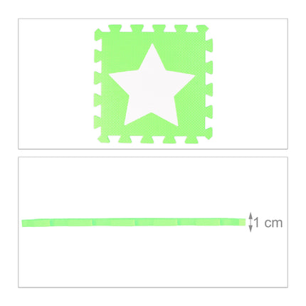 Tapis de jeu puzzle, étoile