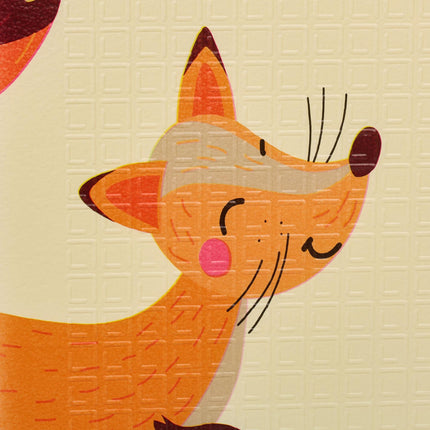Tapis de jeu pliable sur le thème des animaux et de la route