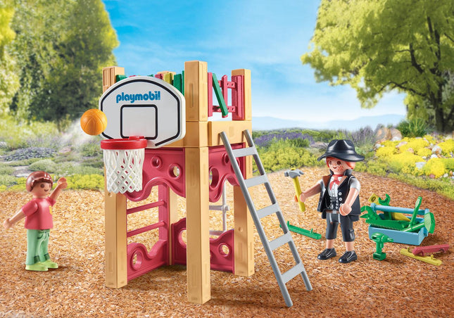 Playmobil City Life Charpentier en tournée 71475