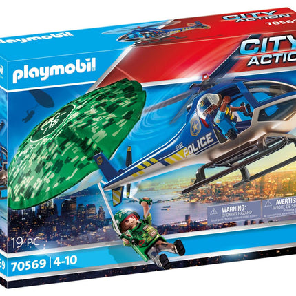 Playmobil Police Parachute Recherche 70569