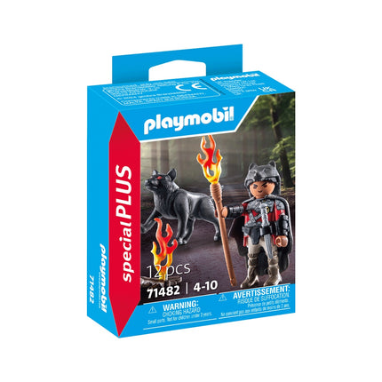 Playmobil Special Plus Krieger mit Wolf 71482