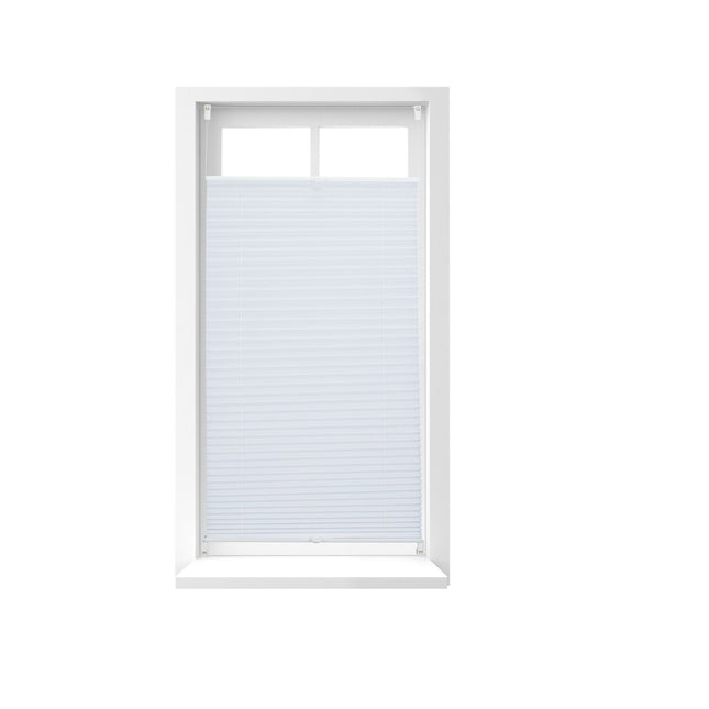 Store plissé blanc sans perçage