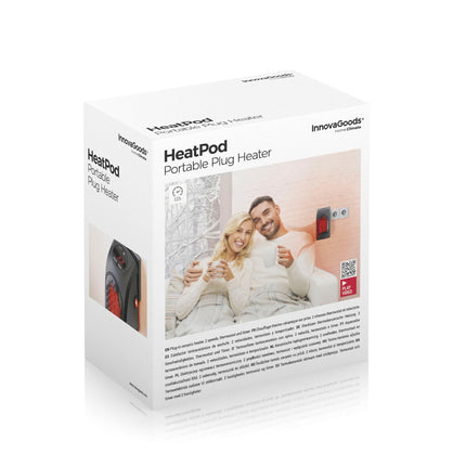 Steckerfertiger Keramikheizer Heatpod InnovaGoods 400W
