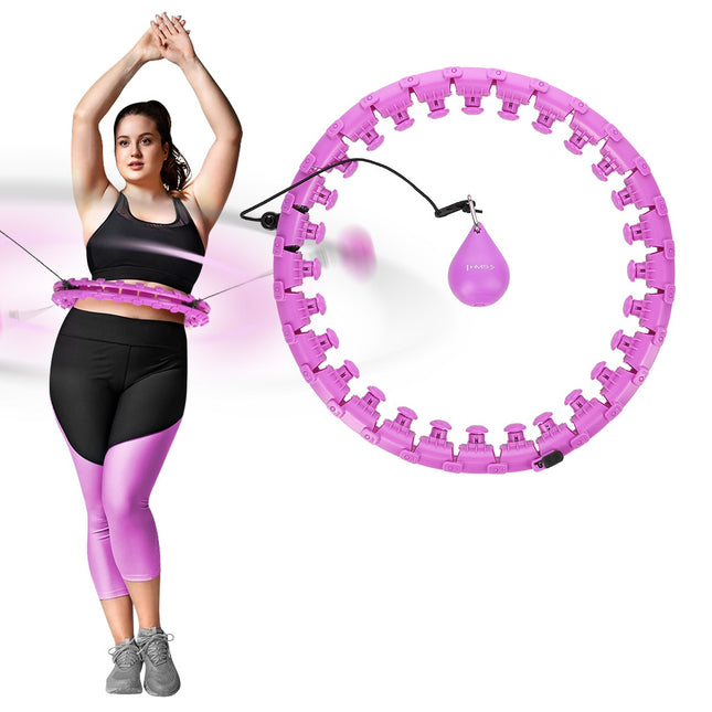 Gewichteter Hula-Hoop-Reifen für große Größen, Violett