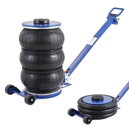 Pneumatic Air Jack 3.5 Tonnes with Triple Bellows, Long Handle, Fast Lift