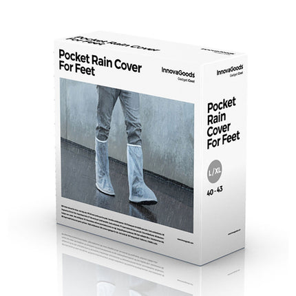 Taschen-Regenschutz für Füße InnovaGoods 2 Einheiten - L/XL