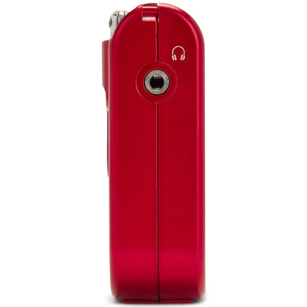 Pocket radio with FM/AM Red