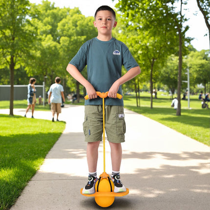 Bâton sauteur pour enfants - Jouet de saut d'extérieur avec pompe