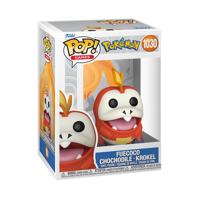 Figurine Funko Pop! Pokémon Fuecoco en vinyle, jouet de collection