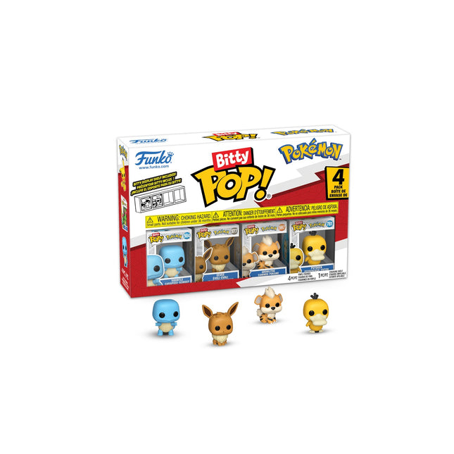 Figurines Pokémon Funko Bitty POP! - Lot de 3 jouets de collection