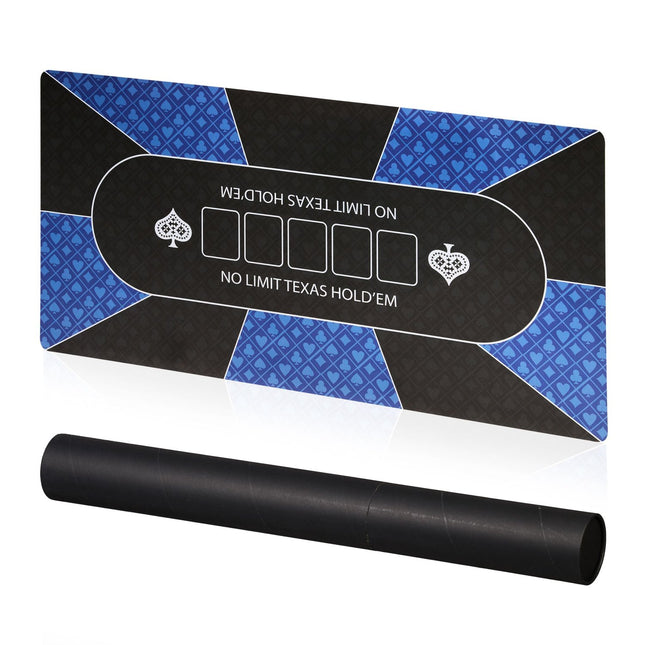 Tapis de table de poker, antidérapant, imperméable, 120 x 60 cm
