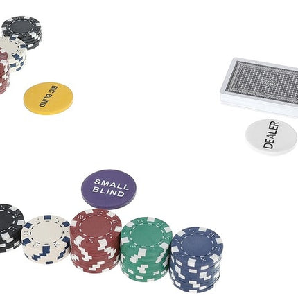 Poker - Set mit 300 Chips im HQ-Koffer 