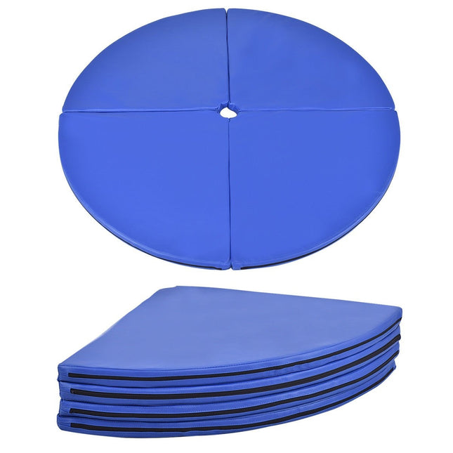 Pole Dance Schutzmatte, Pole Dance Matte, Fallmatte, Crashmatte, blau