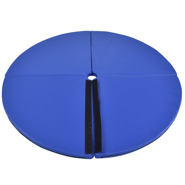 Pole Dance Schutzmatte, Pole Dance Matte, Fallmatte, Crashmatte, blau