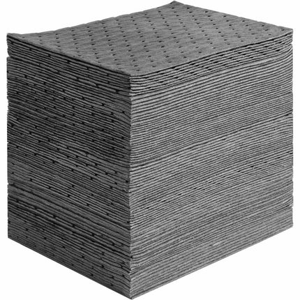 Polypropylene Spill Absorbent Pads, 100 Pack, 330x250 mm