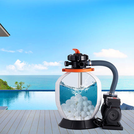 Pool Filter Balls 0.7 kg, Reusable Polyester With Wash Bag