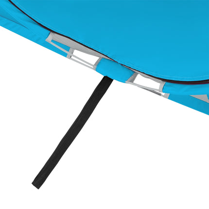 Strandmuschel Pop-Up, Blau, UV-Schutz
