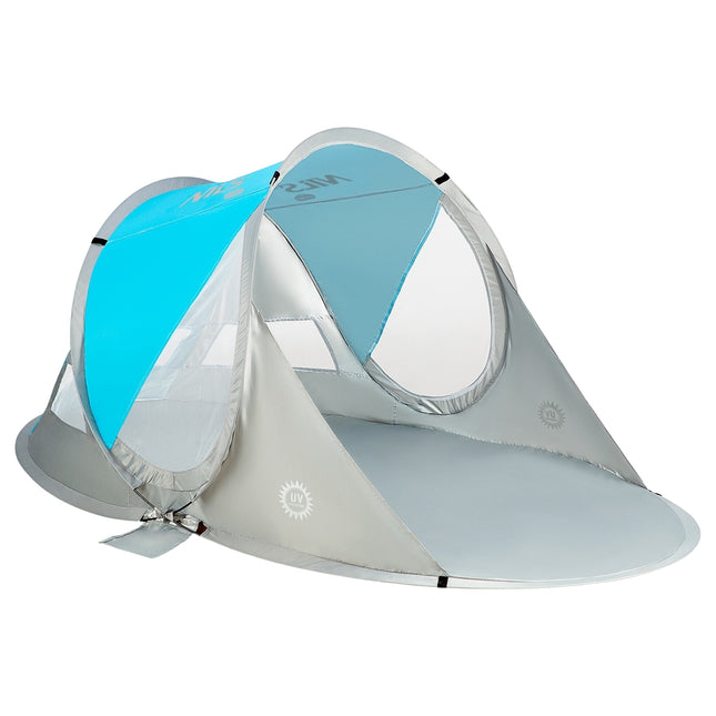 Pop-Up-Strandzelt, Blau, UV-Schutz