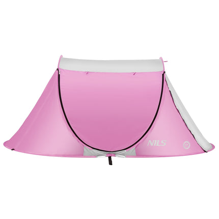 Pop-Up Strandzelt, Pink, UV-Schutz